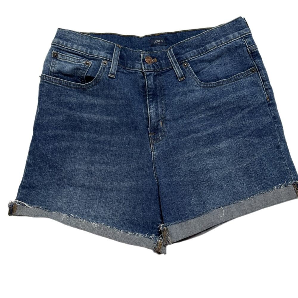 J Crew Classic Jean Shorts Preppy Coastal Casual Summer All American Size 29